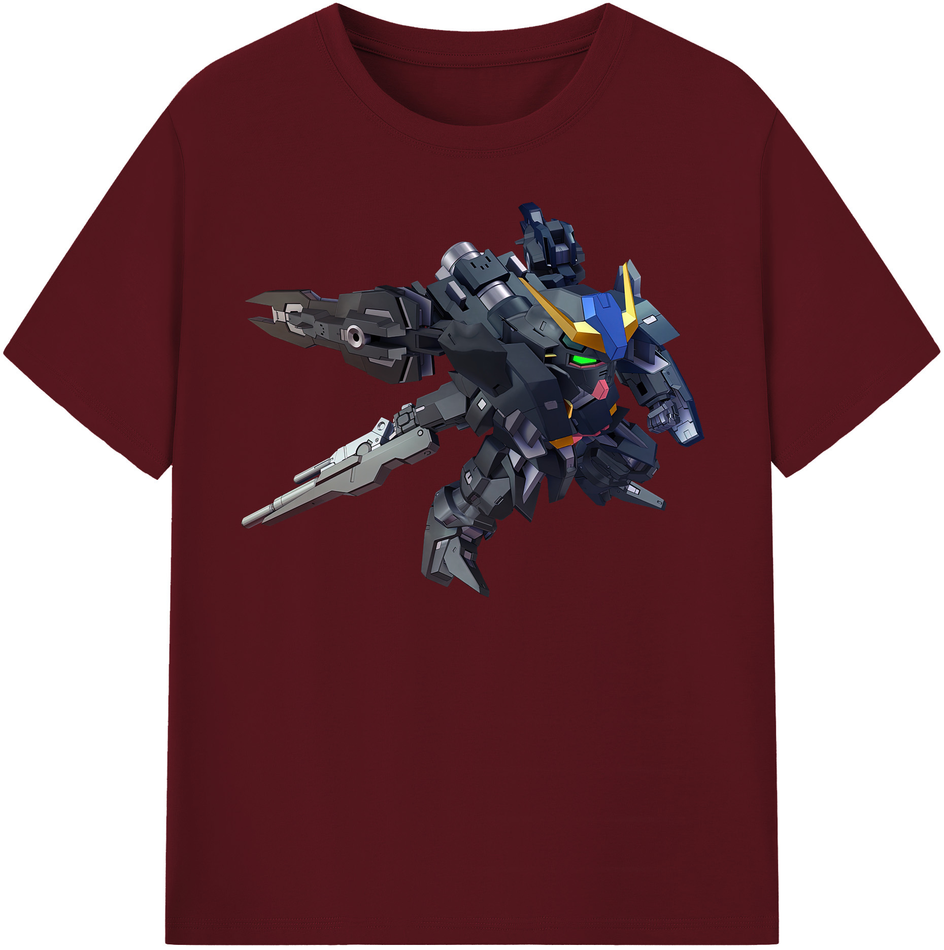 （画像用） 機動戦士ガンダム Mobile Suit Gundam 綿100％半袖Tシャツ（フロントプリント）